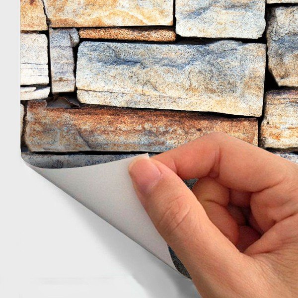 Nástenná samolepka Ambiance Wall Decal Materials Stones of Carthage, 40 × 40 cm-image-2