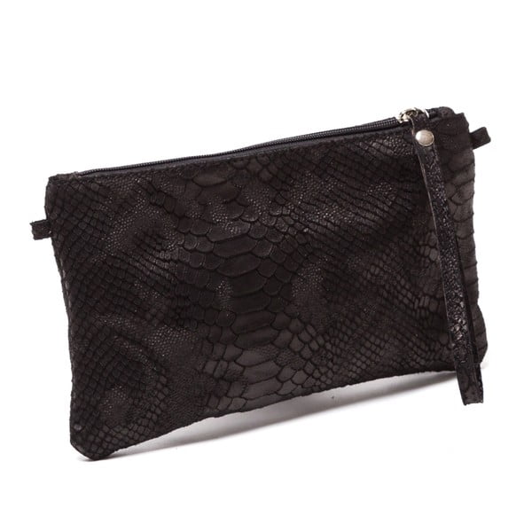 Kožená kabelka Carlita, čierna-image-2