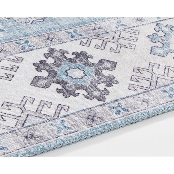 Svetlomodrý koberec Nouristan Gratia, 160 x 230 cm-image-4