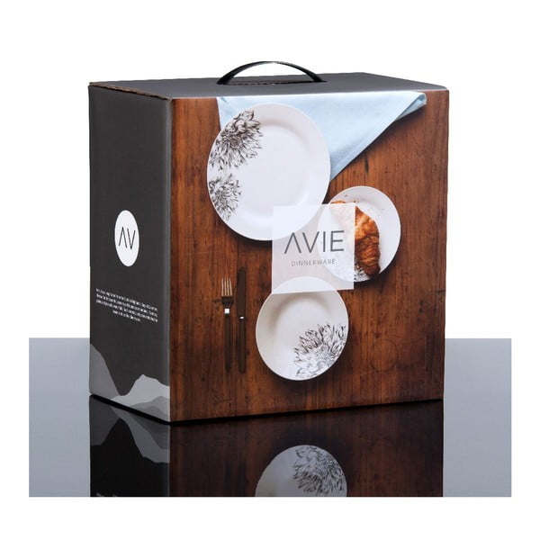 Porcelánová jedálenská súprava 12 ks Avie – Premier Housewares-image-2