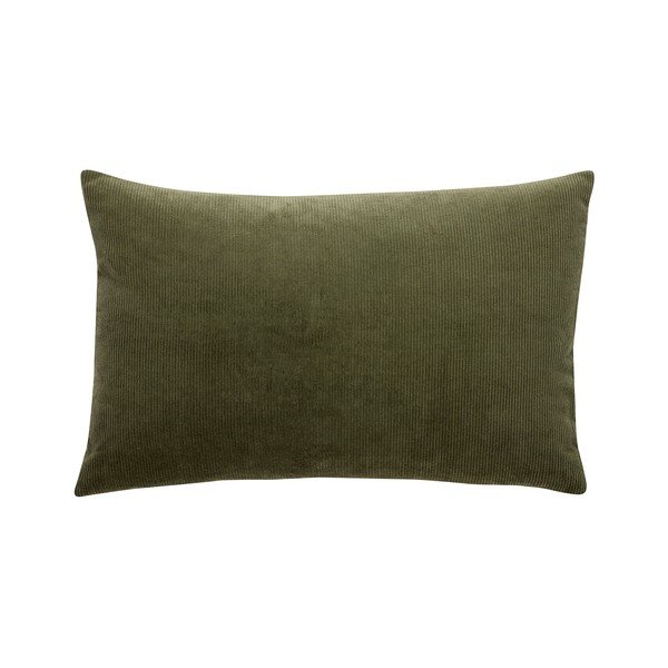 Zeleno-béžový vankúš Hübsch Cleo, 60 x 40 cm-image-2