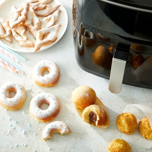 Čierna teplovzdušná fritéza EASY FRY&GRILL STEAM+ FW201815 – Tefal-image-4