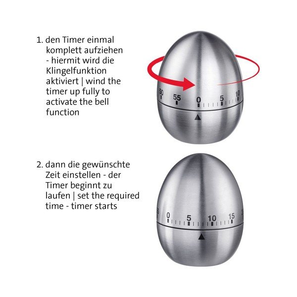 Minútka v striebornej farbe Tempus – Westmark-image-4