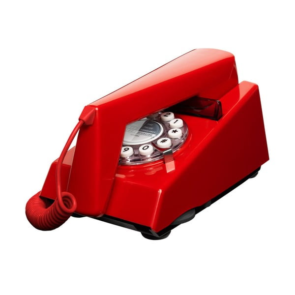 Retro funkčný telefón Trim Red
