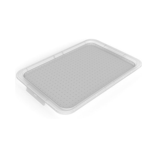 Biele plastové veko na úložný box 57x39x3 cm Albris – Rotho