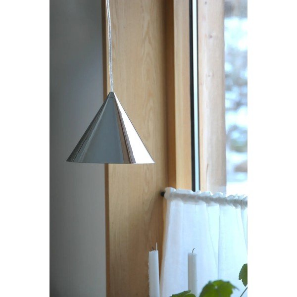 Kovové závesné svietidlo v striebornej farbe s kovovým tienidlom ø 19 cm Tip – Markslöjd-image-3