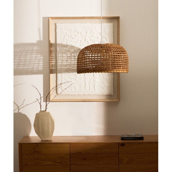Tienidlo v prírodnej farbe ø 52 cm Dakira – Kave Home-image-1
