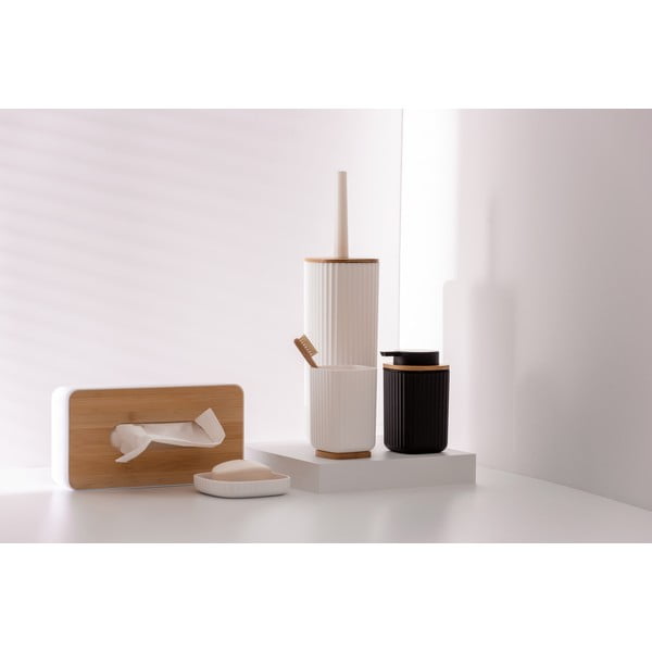 Biela toaletná kefa Wenko Rotello-image-1