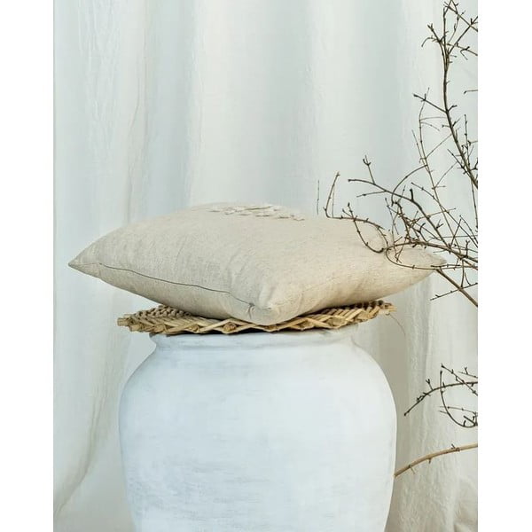 Obliečka na vankúš s prímesou bavlny 45x45 cm – Mila Home-image-2