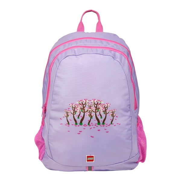 Detský batoh 25 l Purple Cherry Blossom – LEGO®