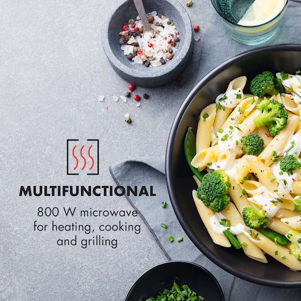 Modrá mikrovlnná rúra Klarstein Fine Dinesty-image-4