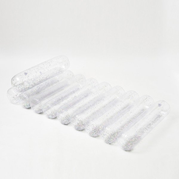 Nafukovací matrac Sunnylife Lilo Glitter, 190 x 90 cm