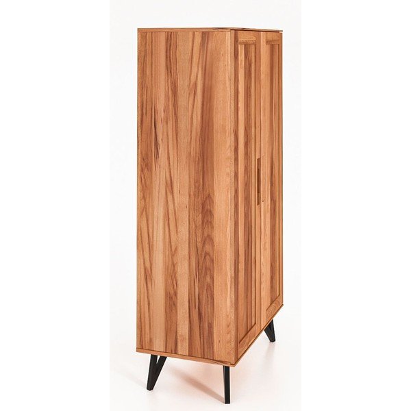 Šatníková skriňa z bukového dreva 91x185 cm Golo - The Beds-image-3