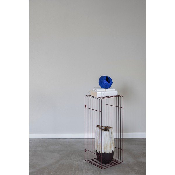 Vínová poschodová kovová polica 70 cm Wire – Mette Ditmer Denmark-image-4