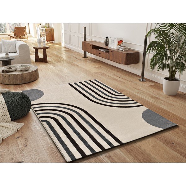 Krémovobiely koberec 80x150 cm Garden – Universal-image-1