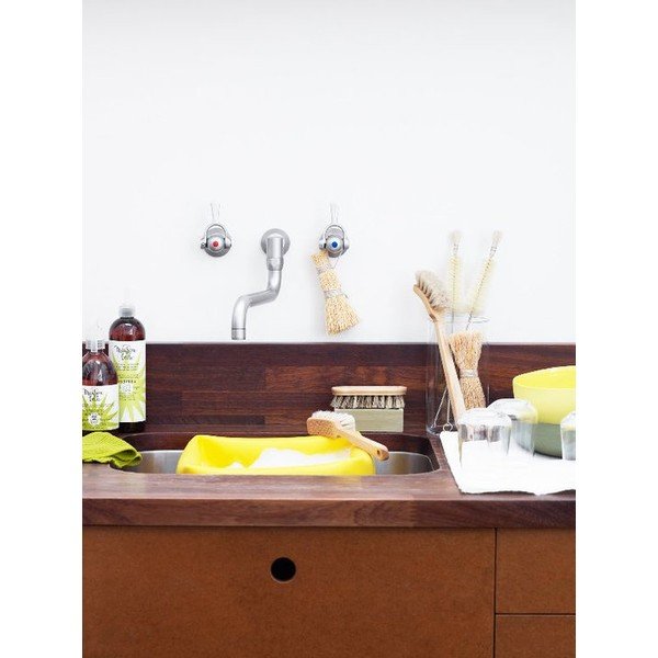 Prírodná štetka na holenie zo štetín jazveca Iris Hantverk-image-2