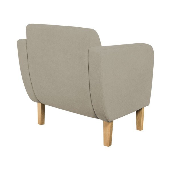 Sivohnedé kreslo Kooko Home Swing-image-4