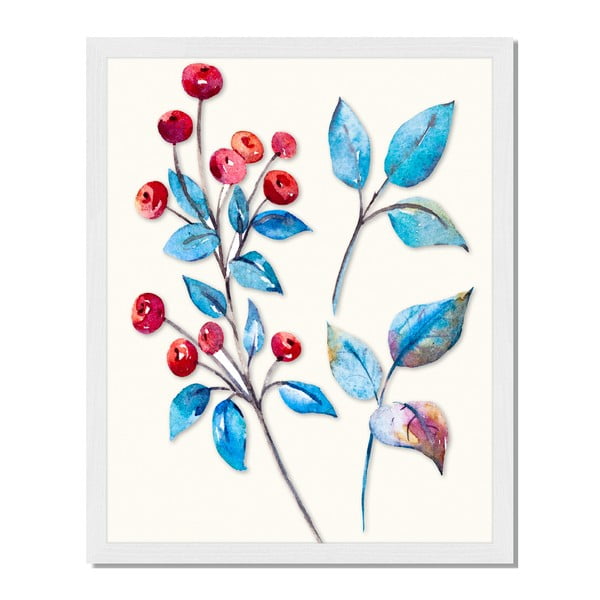 Obraz v ráme Liv Corday Scandi Field Flowers, 40 x 50 cm