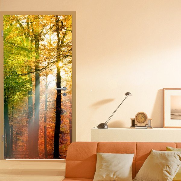Veľkoformátová tapeta Forest Lights-image-1