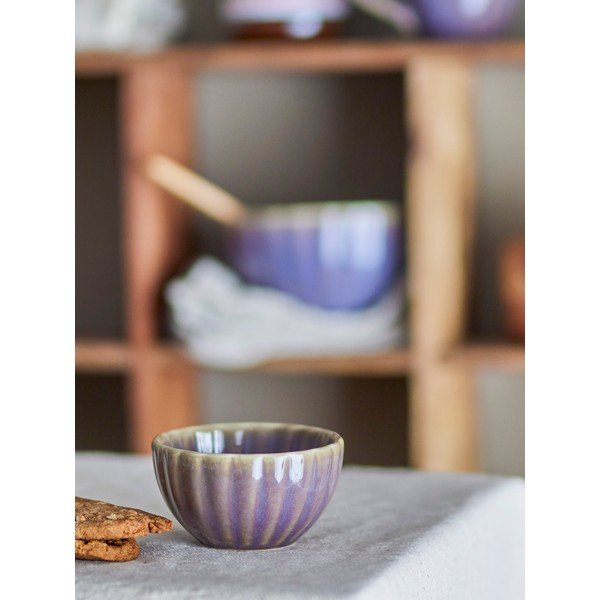 Tmavofialová kameninová miska 165 ml Latina – Bloomingville-image-1
