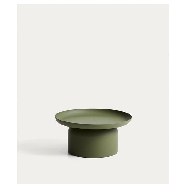 Kovový okrúhly záhradný stolík ø 70 cm Arcola – Kave Home-image-4