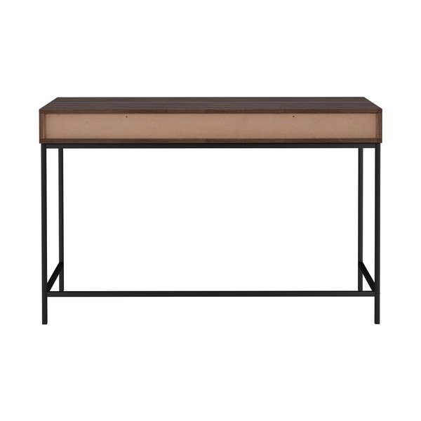 Pracovný stôl s doskou v dekore orechového dreva 50x120 cm Celine – Støraa-image-2