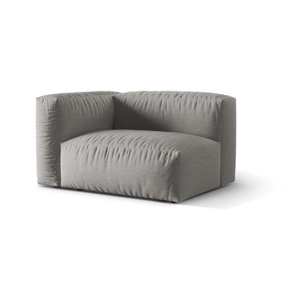 Svetlosivý modul pohovky (ľavý roh) Martina – Micadoni Home-image-1