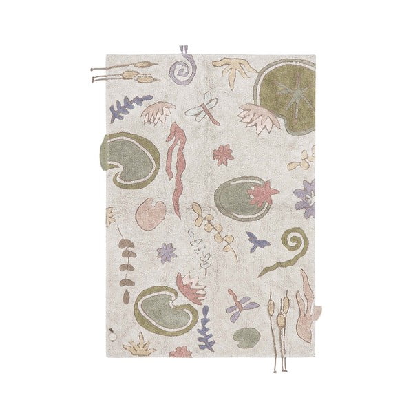 Bavlnený detský hrací koberec 140x200 cm Botanic Fantasy – Lorena Canals