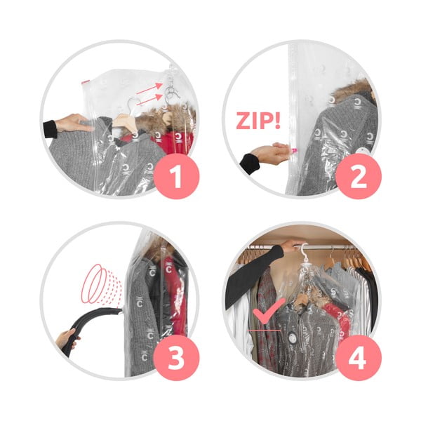 Vákuové vrecia v súprave 2 ks Espace L – Compactor-image-3