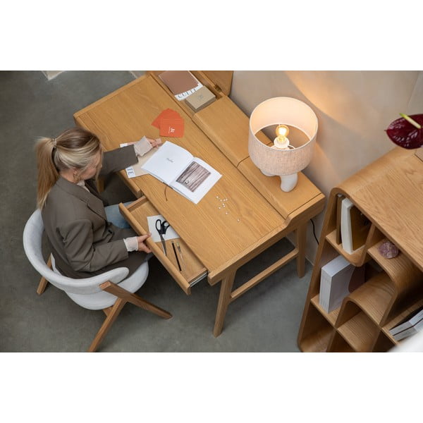Pracovný stôl so sekretárom 70x120 cm Kaat – Zuiver-image-4