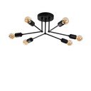 Čierne stropné svietidlo Sparrow – Opviq lights