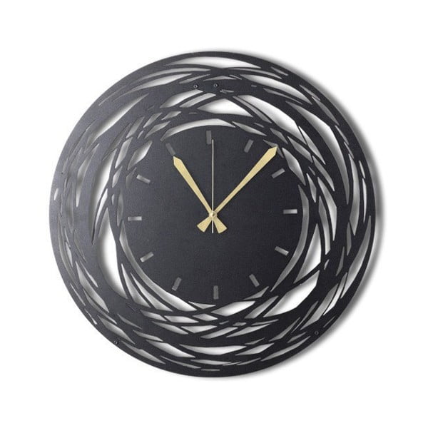 Kovové nástenné hodiny Ball, 50 × 50 cm