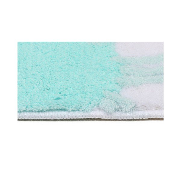 Set 2 kúpeľňových predložiek a poťahu na záchodovú dosku Confetti Minty Alinda-image-3