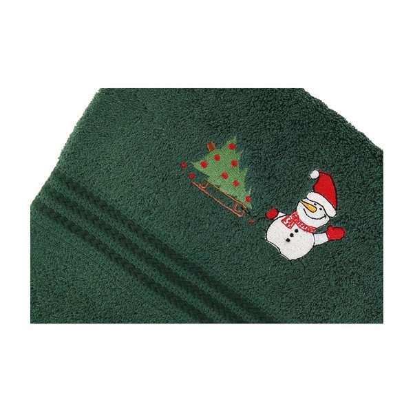 Sada 2 uterákov Corap Green Snowman, 50x90 cm-image-3