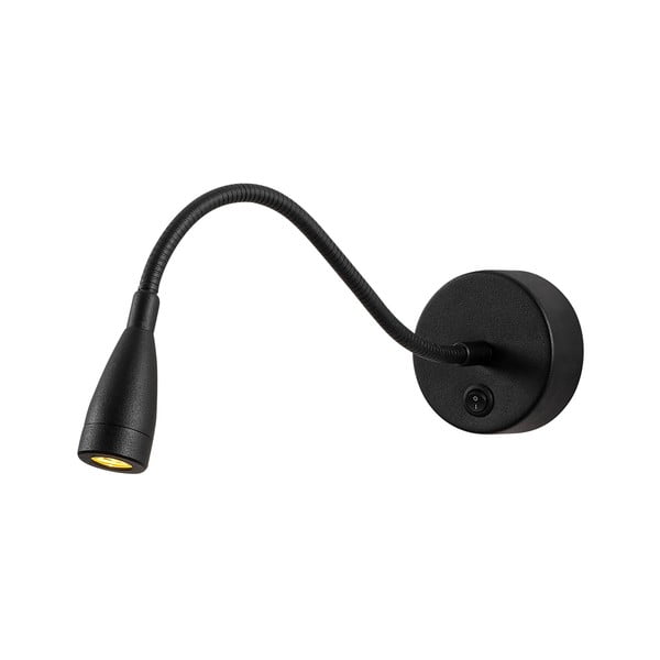 Čierne LED nástenné svietidlo Reading – Opviq lights-image-2