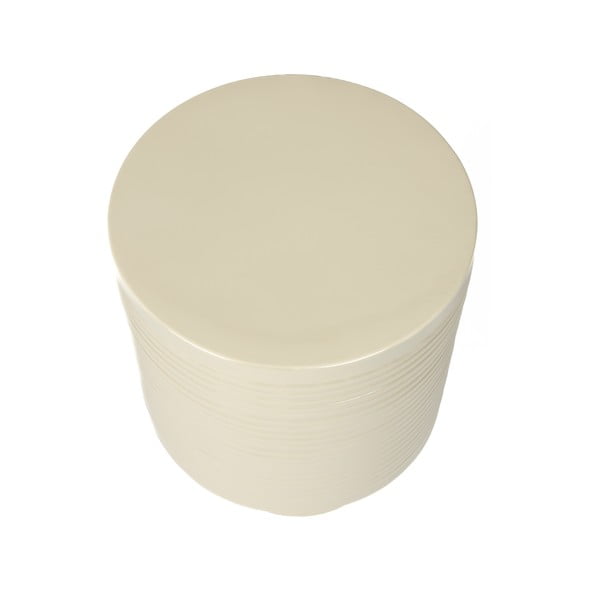 Kovový okrúhly odkladací stolík ø 35 cm Sven – White Label-image-2