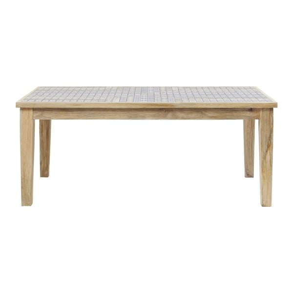 Drevený jedálenský stôl s kameninovou doskou Kare Design, 180 x 90 cm