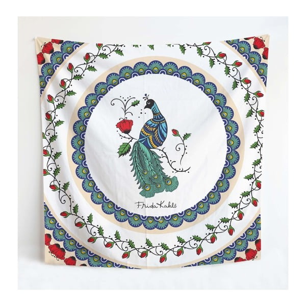 Nástenná tapiséria Madre Selva Frida Mandala, 140 × 140 cm