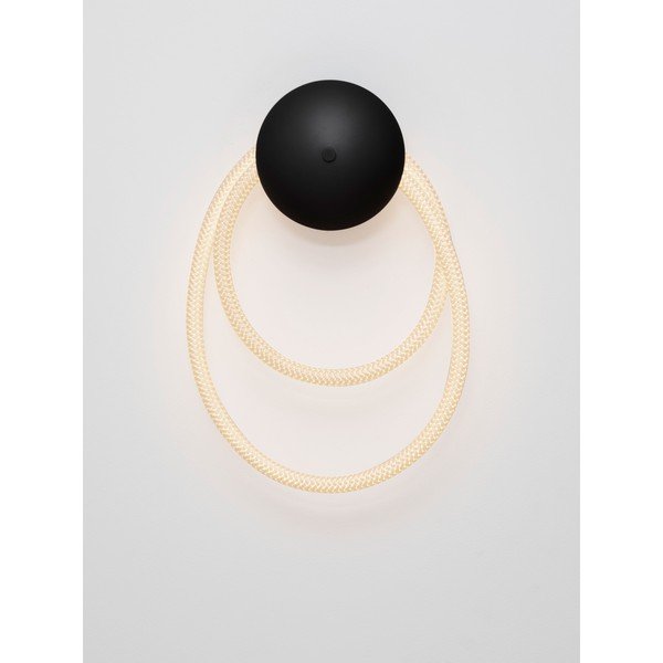Biele/matne čierne oceľové LED nástenné svietidlo Ilane – Nova Luce-image-4