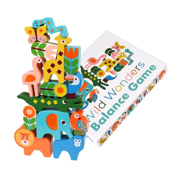 Drevená skladacia veža Wild Wonders – Rex London