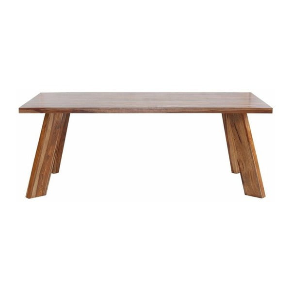Jedálenský stôl z dreva sheesham Støraa Kentucky, 100 x 200 cm