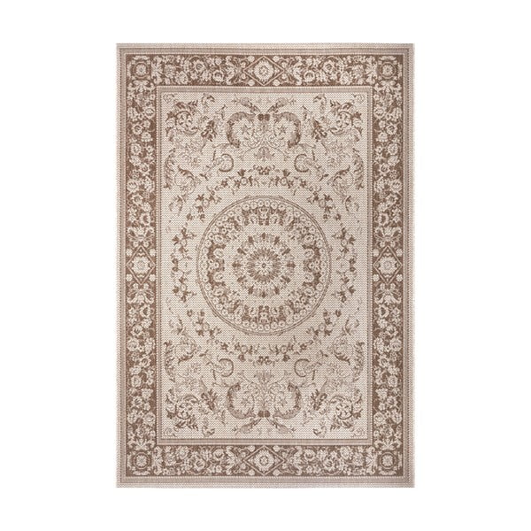 Hnedo-béžový vonkajší koberec Ragami Prague, 120 x 170 cm