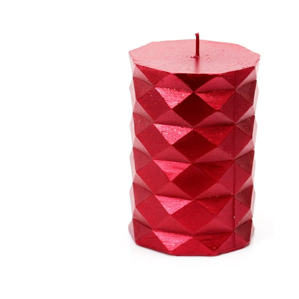 Červená sviečka Unimasa Fashion, výška 10 cm
