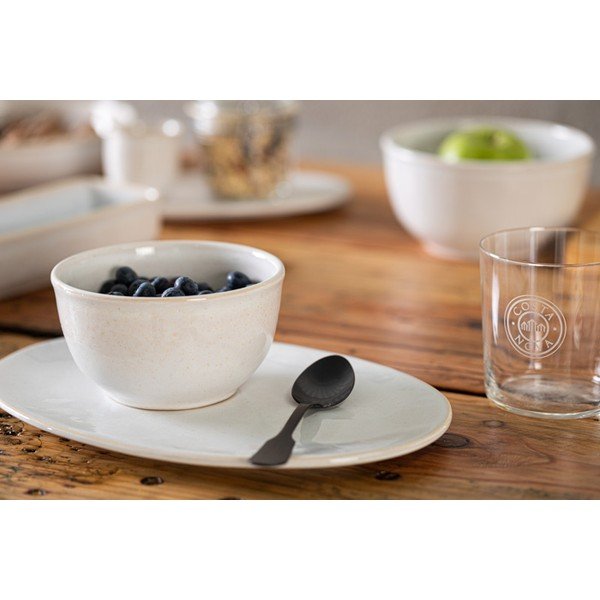 Biela kameninová miska Costa Nova Roda, ⌀ 13 cm-image-1