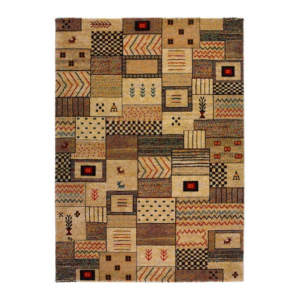 Hnedo-béžový koberec Universal Mitra Beige, 120 x 170 cm