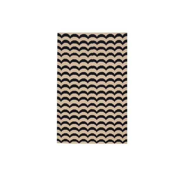 Ručne tkaný vlnený koberec Kilim Latika, 150x240 cm