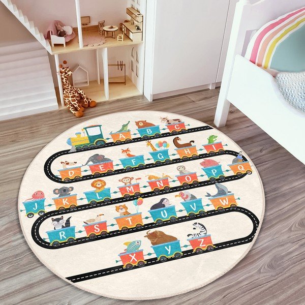 Detský koberec ø 120 cm Comfort – Mila Home-image-4