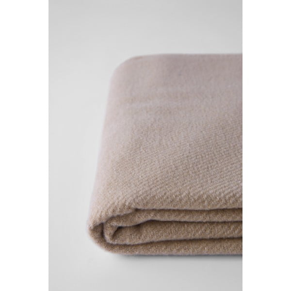 Hnedá deka s podielom bavlny Euromant Basics, 140 x 180 cm-image-1