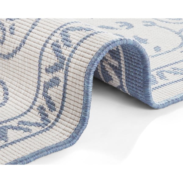 Modro-krémový vonkajší koberec NORTHRUGS Leyte, 160 x 230 cm-image-3