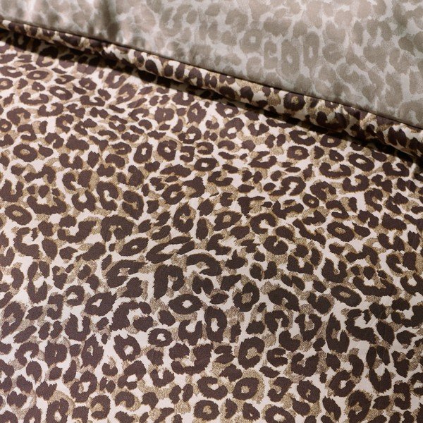 Hnedé obliečky na jednolôžko 135x200 cm Animal Print – Catherine Lansfield-image-4